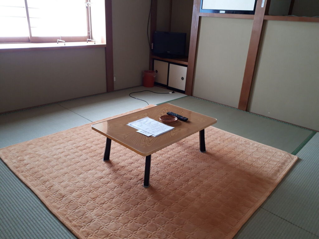 畳の表替えをした「すみれ」のお部屋